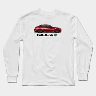 Alfa Romeo Giulia QV Long Sleeve T-Shirt